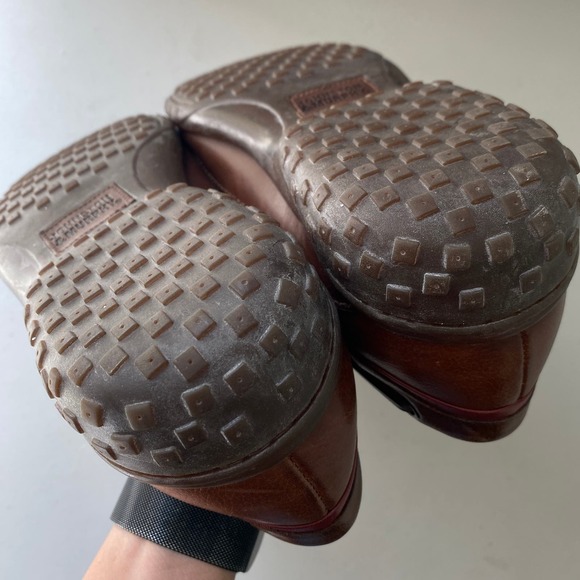 Johnston & Murphy Moc Toe Tie Front Loafers Slip On Casual Brown Leather 12 main image 5